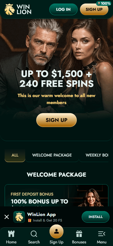 Exploring the Casino section on WinLion A World of Gaming Opportunities